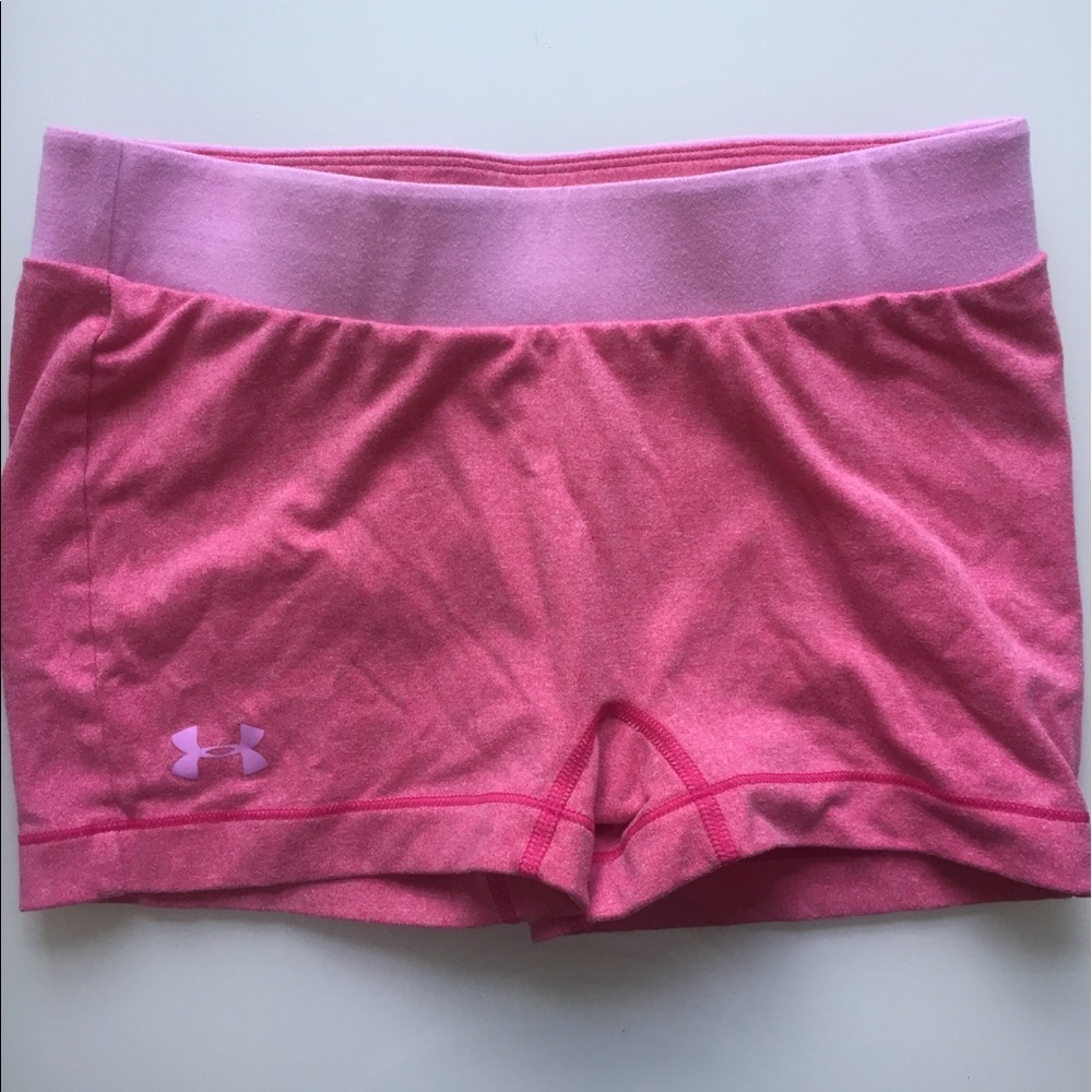 Under Armour | Pink Spandex Shorts